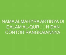 Kanaya Almahyra Artinya Dalam Islam